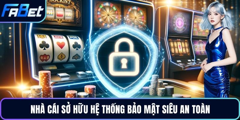 Nhà cái sở hữu hệ thống bảo mật siêu an toàn